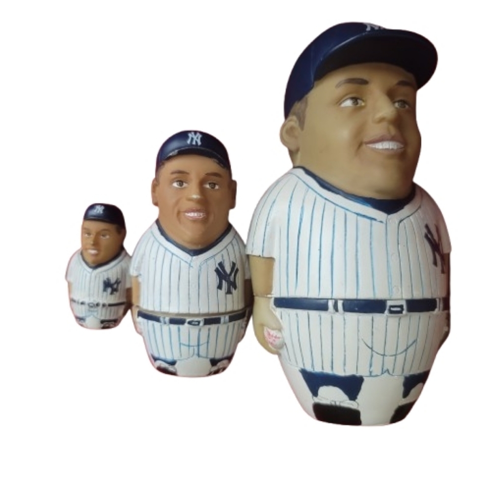New York Yankees JASON GIAMBI 2003 STACKABLE STARS NESTING DOLLS NEW YORK YANKEE